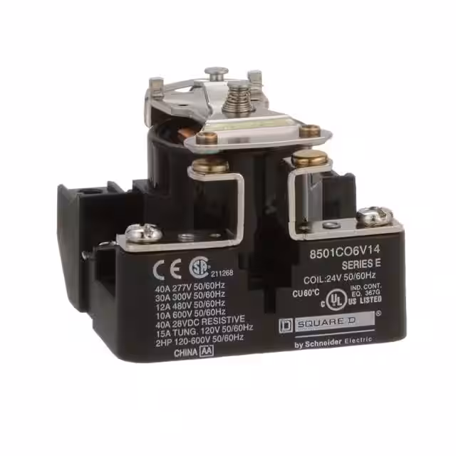 8501CO6V14 Schneider Electric  Power Relays Over 2 Amps